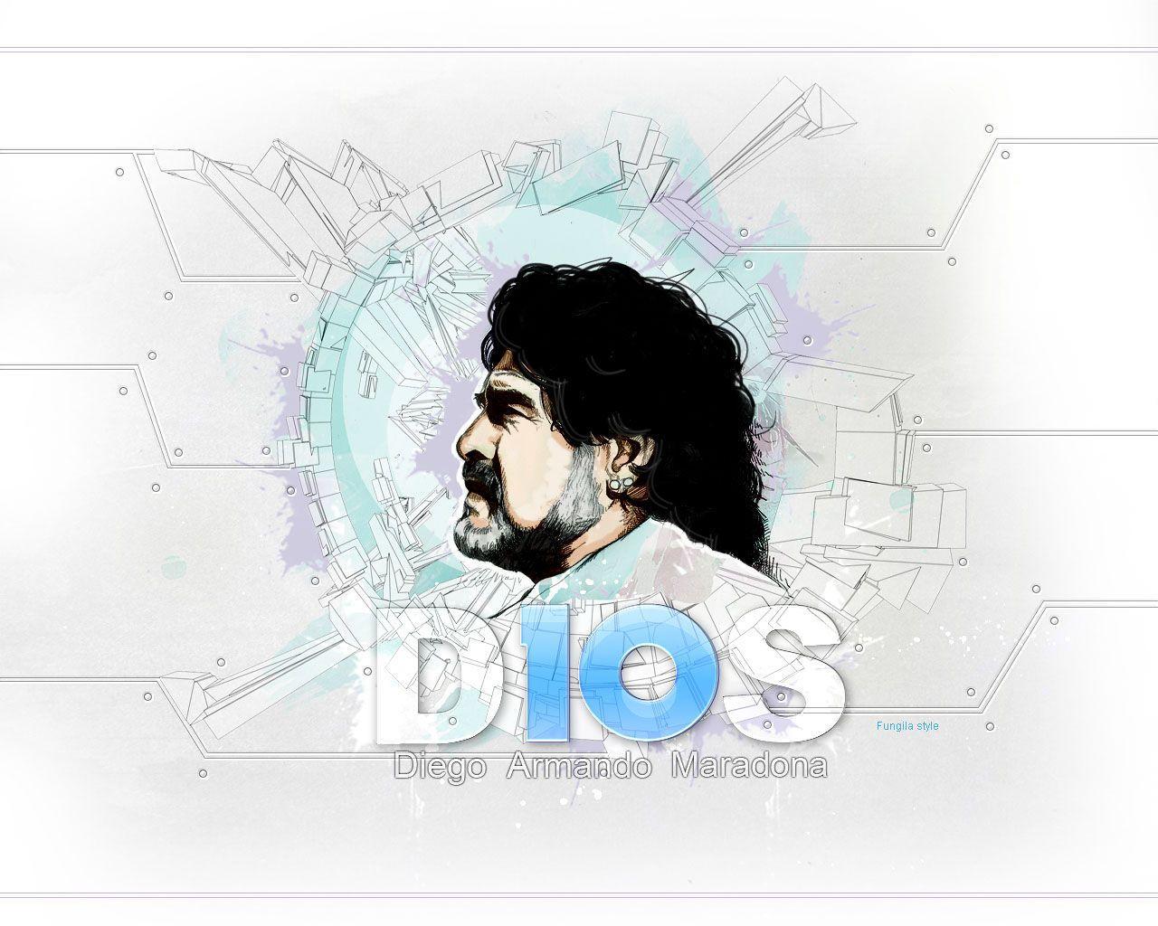 Historical Wallpaper: Diego Maradona (1960-)