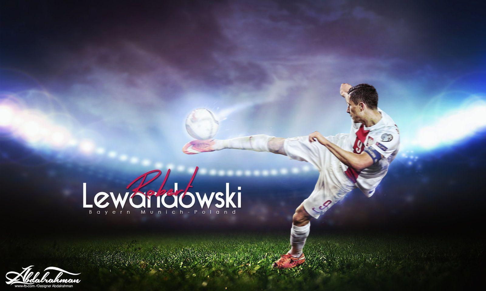 Wallpaper Robert Lewandowski 2014 2015 By Designer Abdalrahman