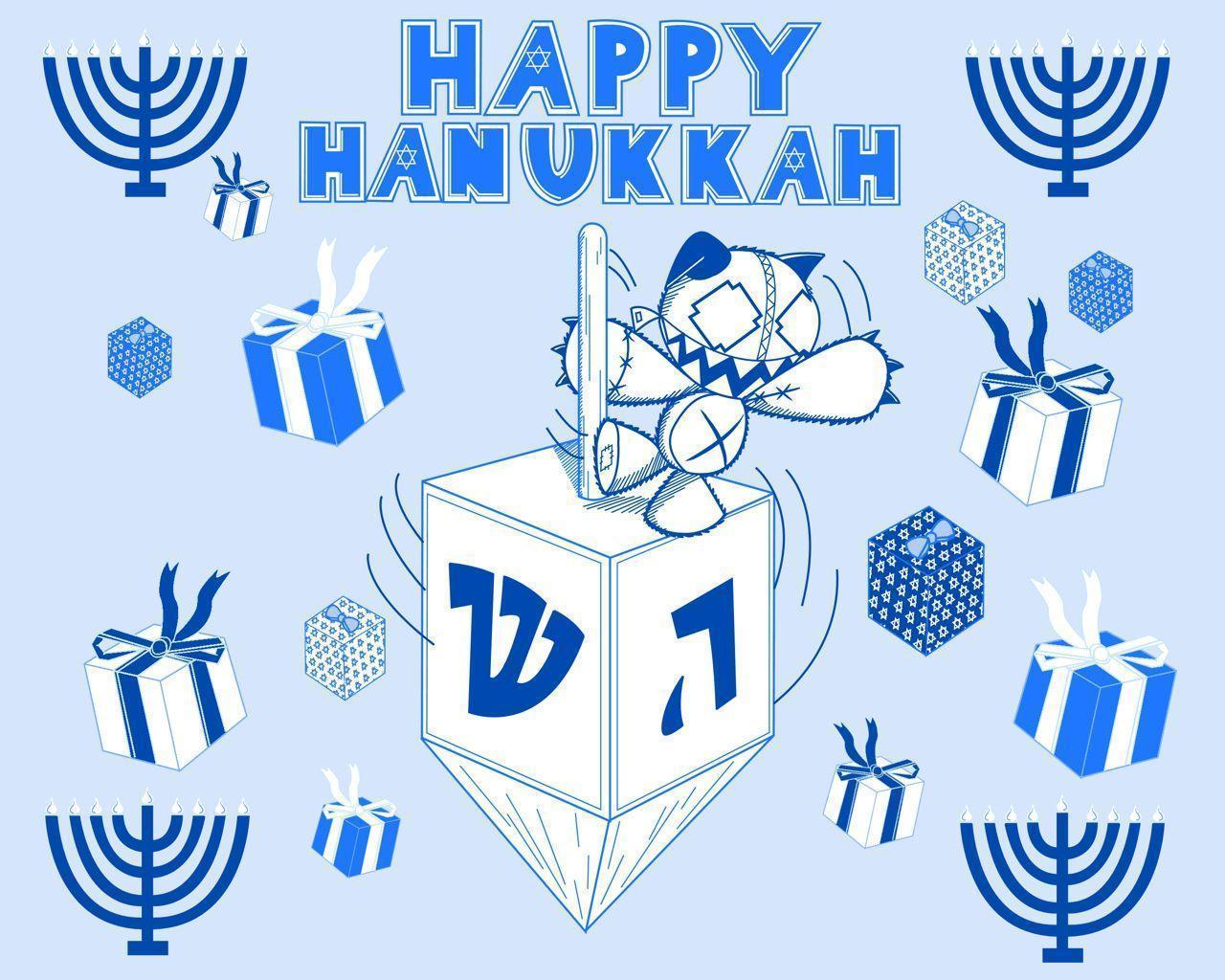 Tashy Hanukkah Wallpaper By Waddle J