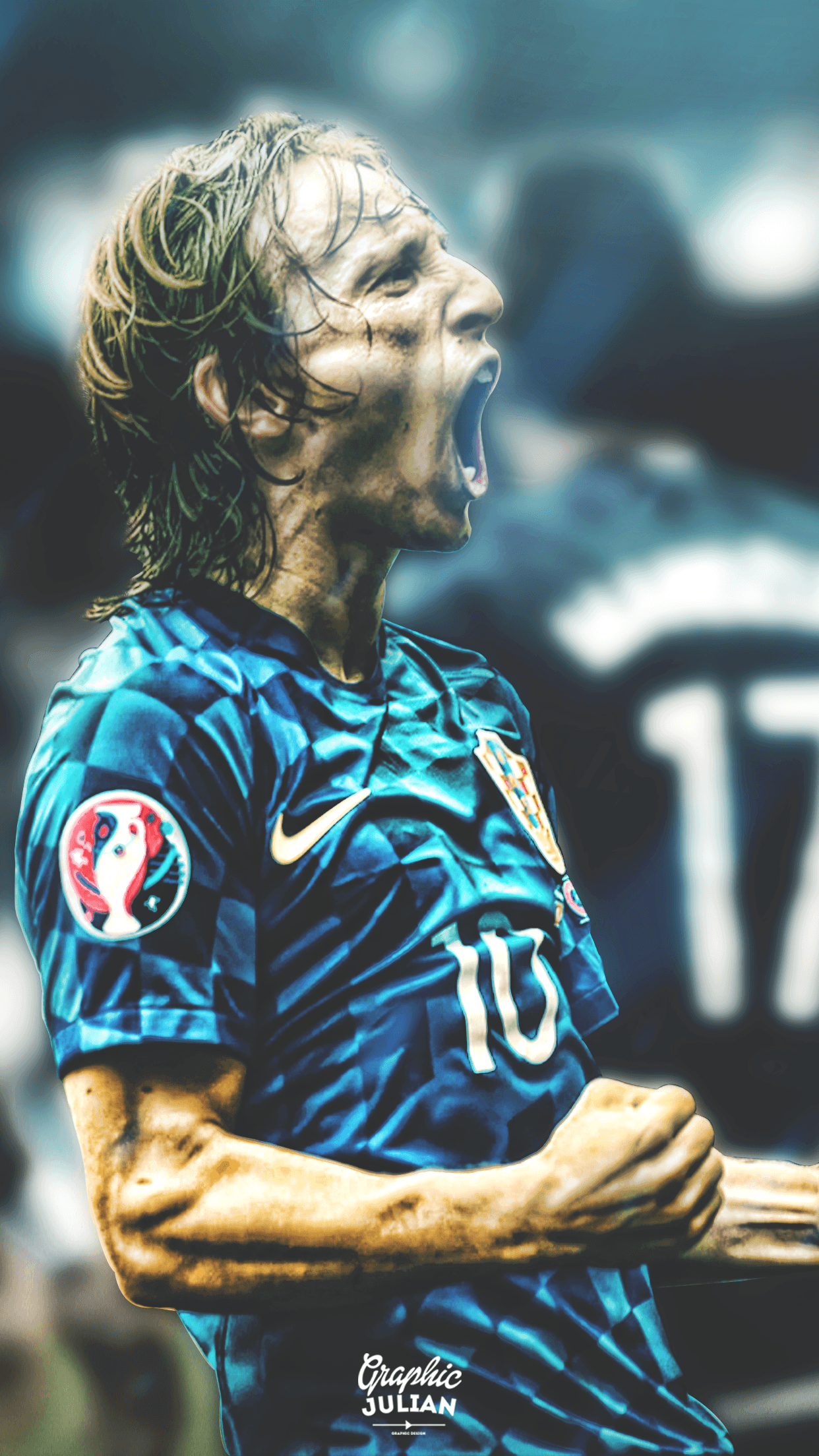 Luka Modric Euro 2016 Mobile Wallpaper