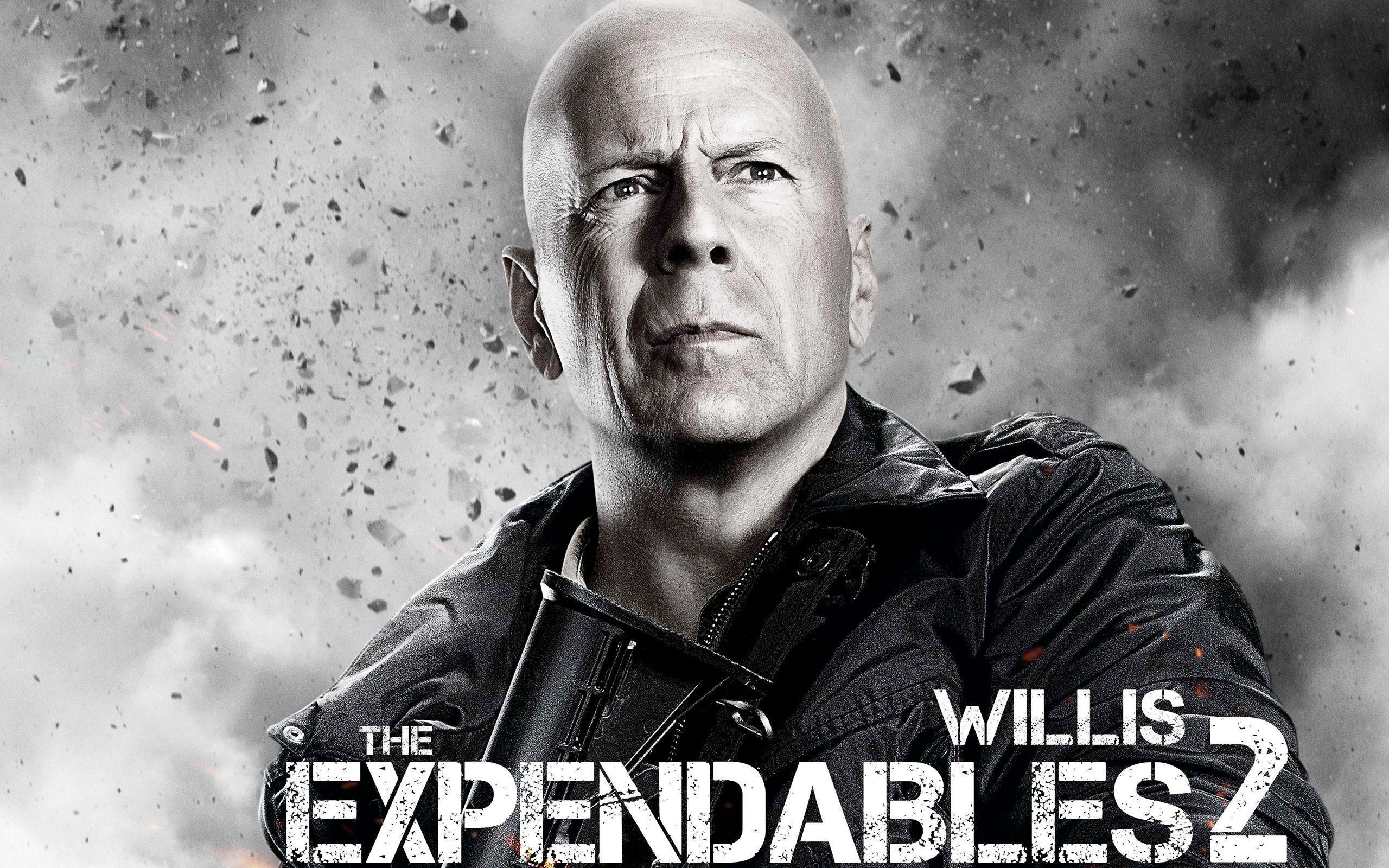 Bruce Willis in Expendables 2 Wallpaper
