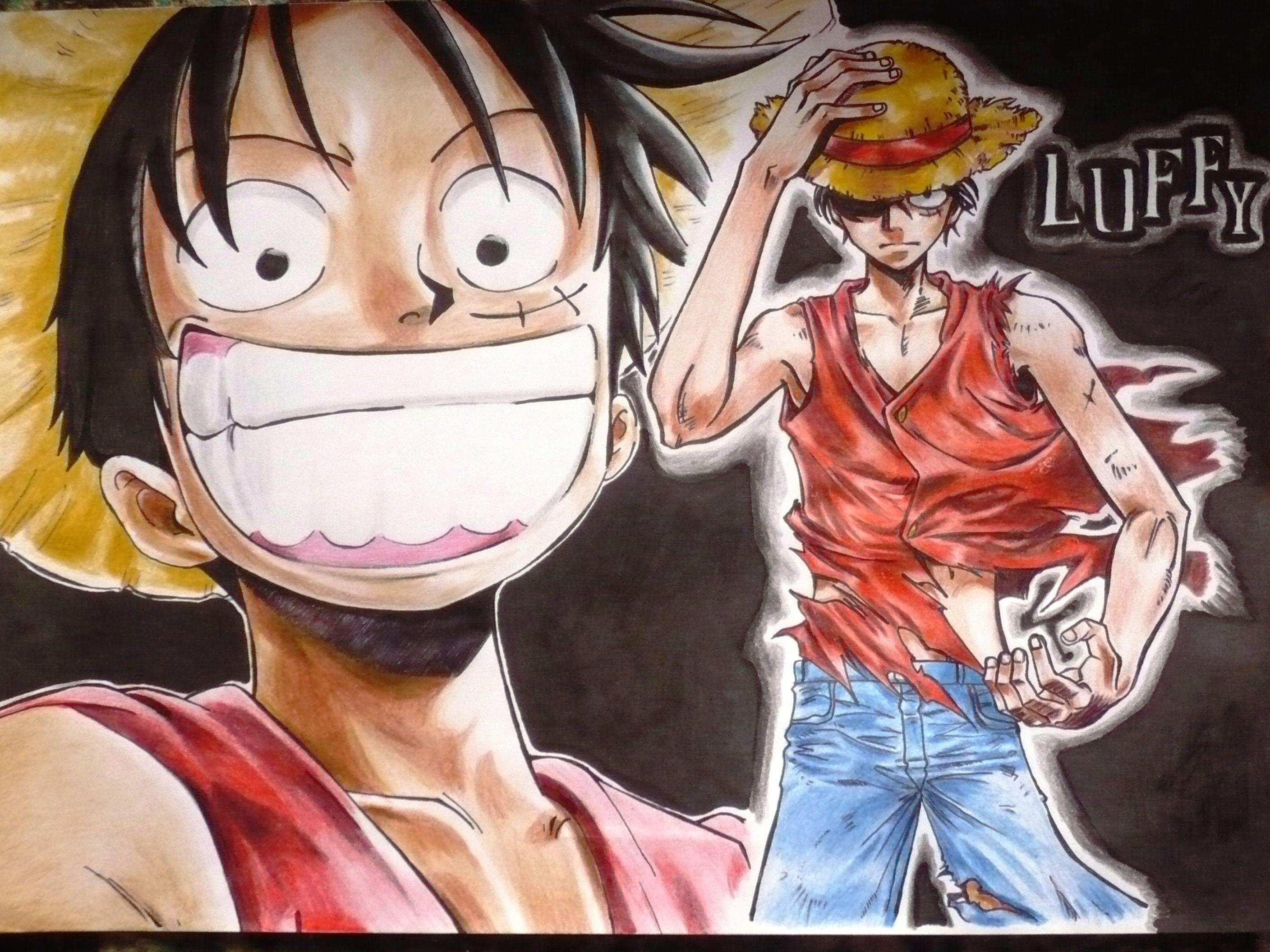 Monkey D Luffy Wallpaper, One Piece Crew Monkey D Luffy