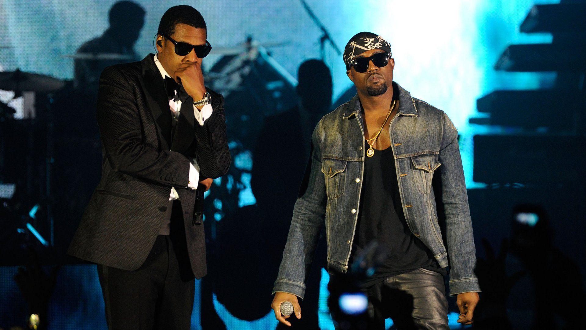 Jay Z And Kanye West HD Wallpaper