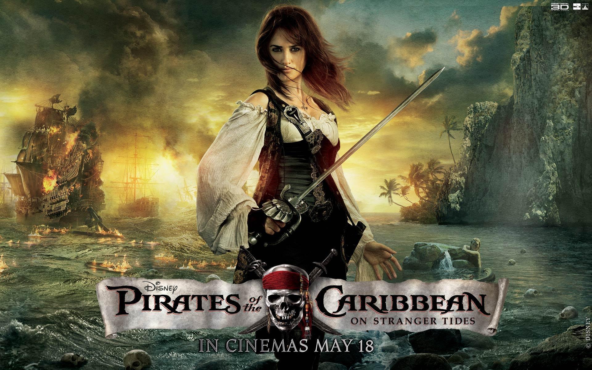 Penelope Cruz Pirates Of The Caribbean Wallpaper