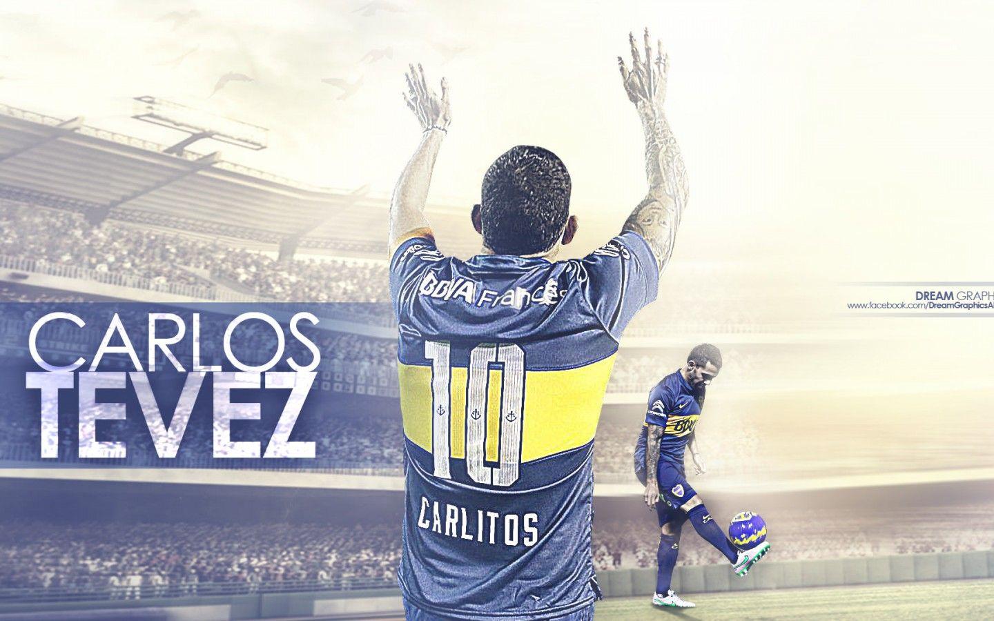 Carlos Tevez Boca Juniors Wallpaper Wallpaper HD