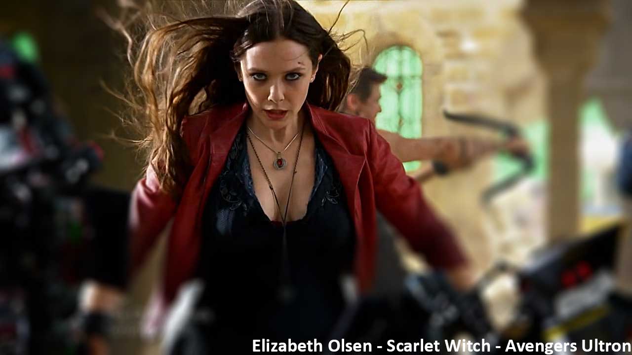 Elizabeth Olsen Scarlet Witch Wallpaper