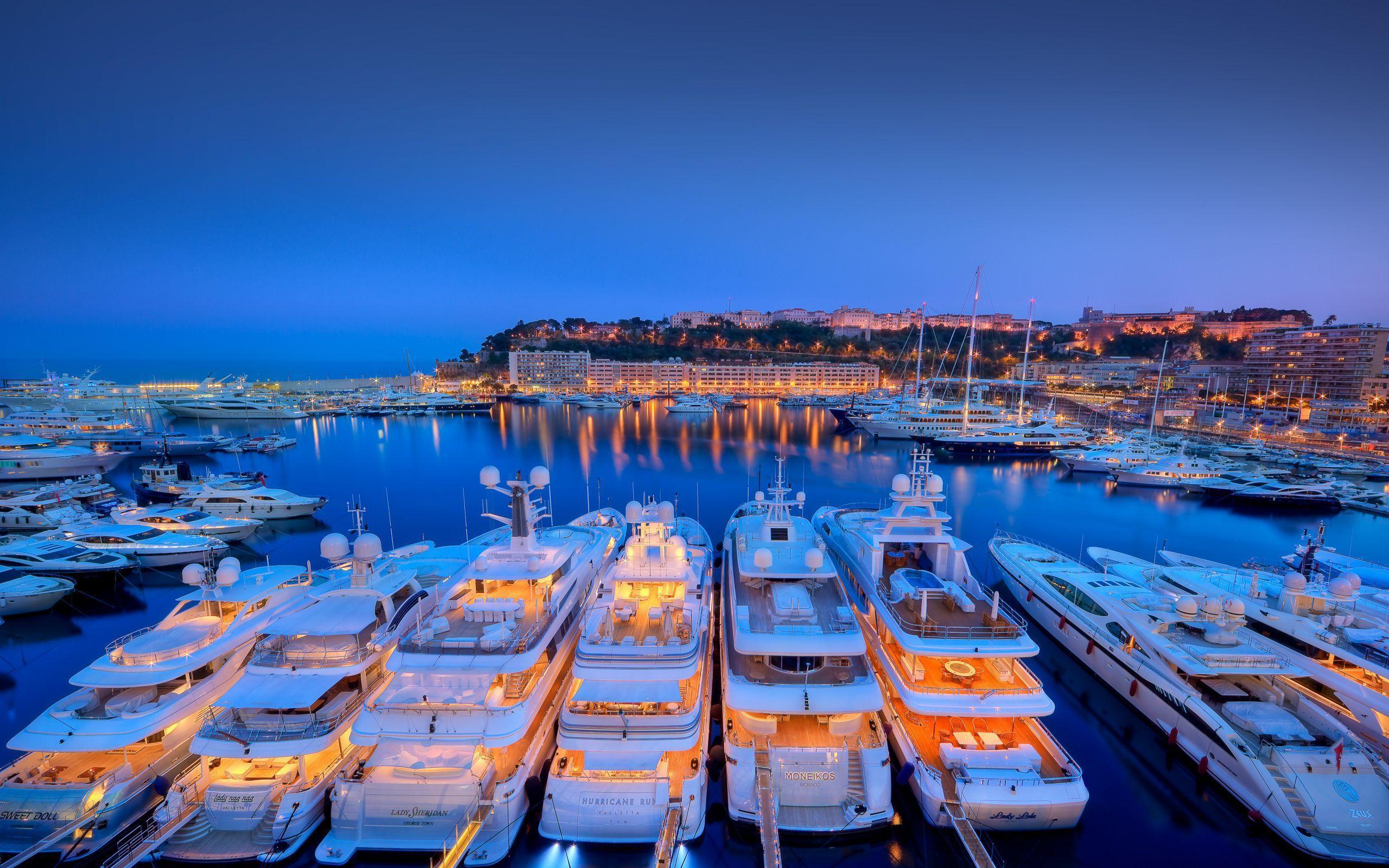 Port, Monaco, Yachts Wallpaper and Picture, Photo