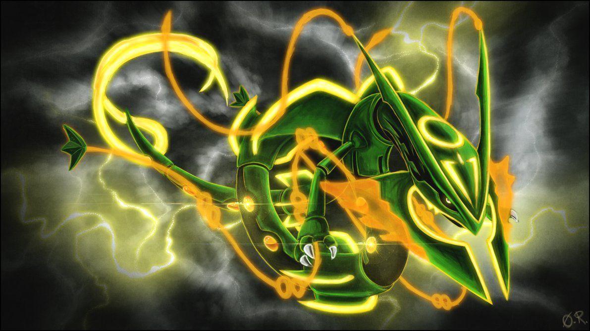 Mega Rayquaza HD Wallpaper