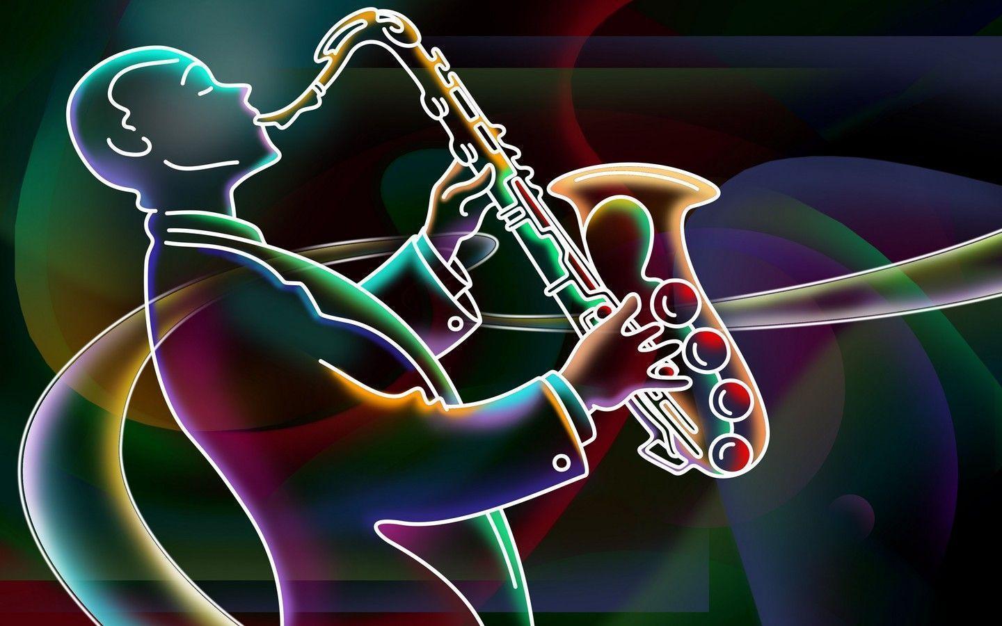 Playing A Trumpet Graffiti wallpaper