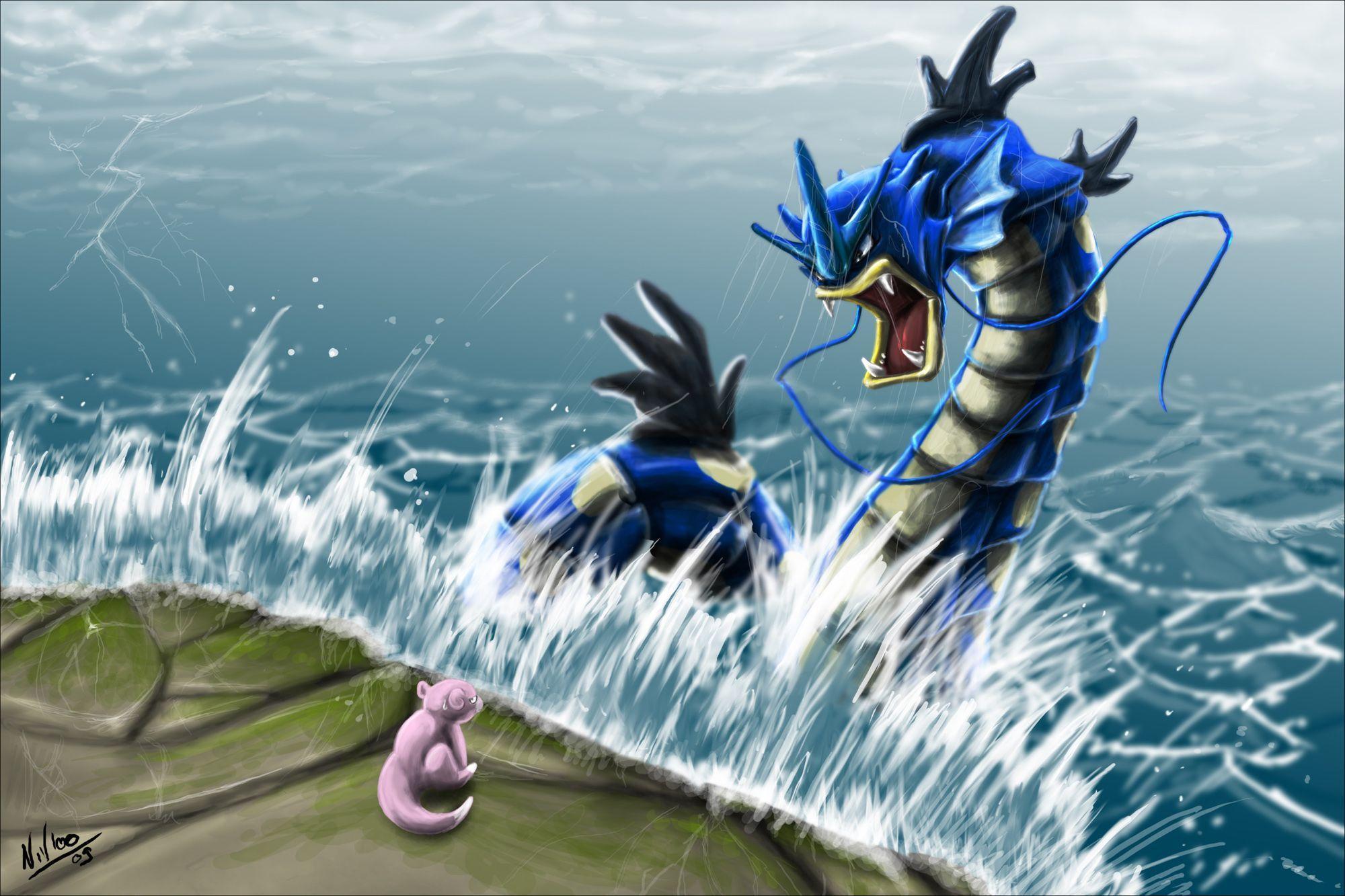 Gyarados (Pokémon) HD Wallpaper