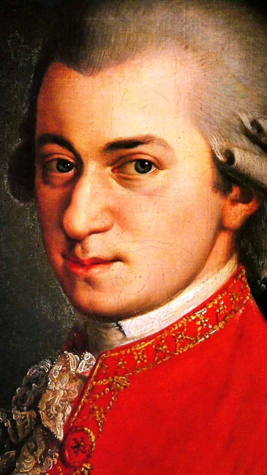 Wolfgang Amadeus Mozart Wallpaper for 1080x1920