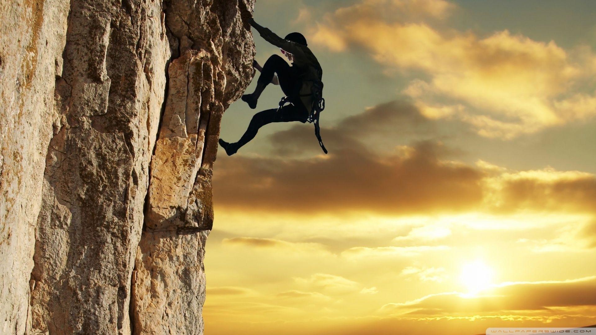 Rock Climbing HD desktop wallpaper, High Definition, Fullscreen