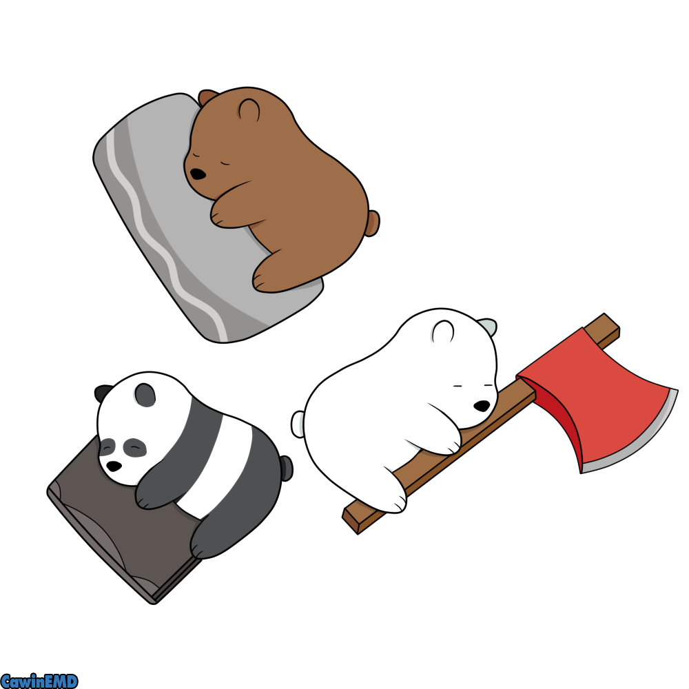 We Bare Bears By GreenFrog KP