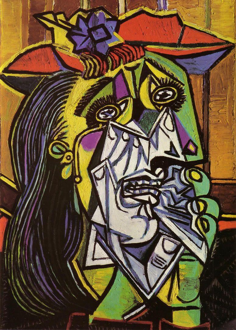 Weeping Woman 1937 Picasso Wallpaper Image