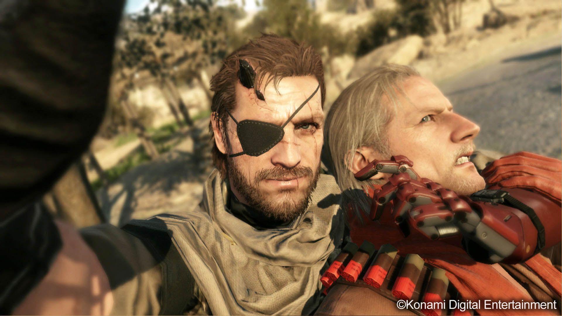 Big Boss & Ocelot Scene Gear Solid V: The Phantom Pain