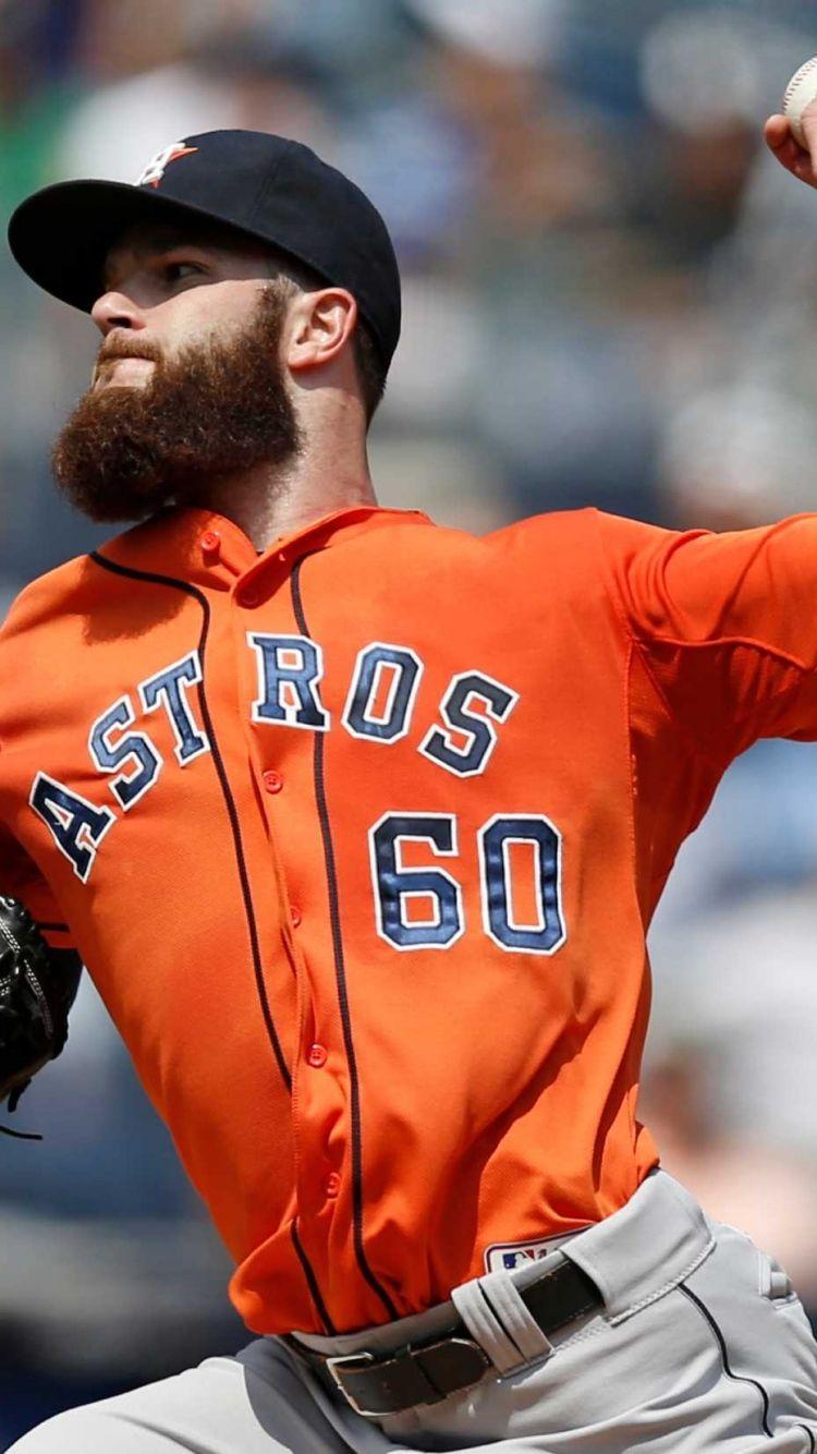 Download Wallpaper 750x1334 Dallas keuchel, Baseball, Houston