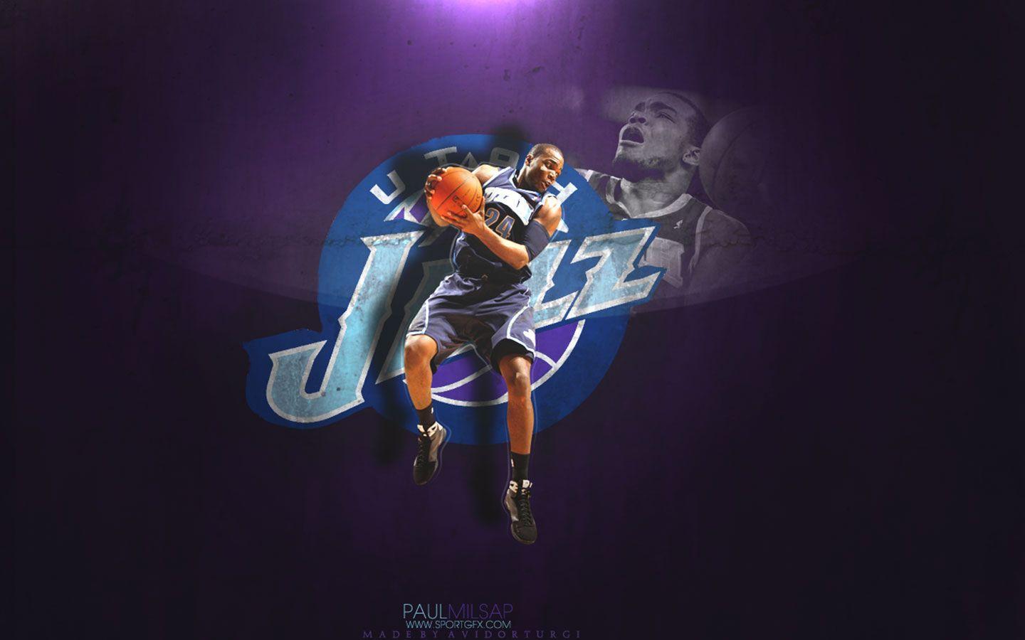 Utah Jazz Wallpaper. Basketball Wallpaper at BasketWallpaper