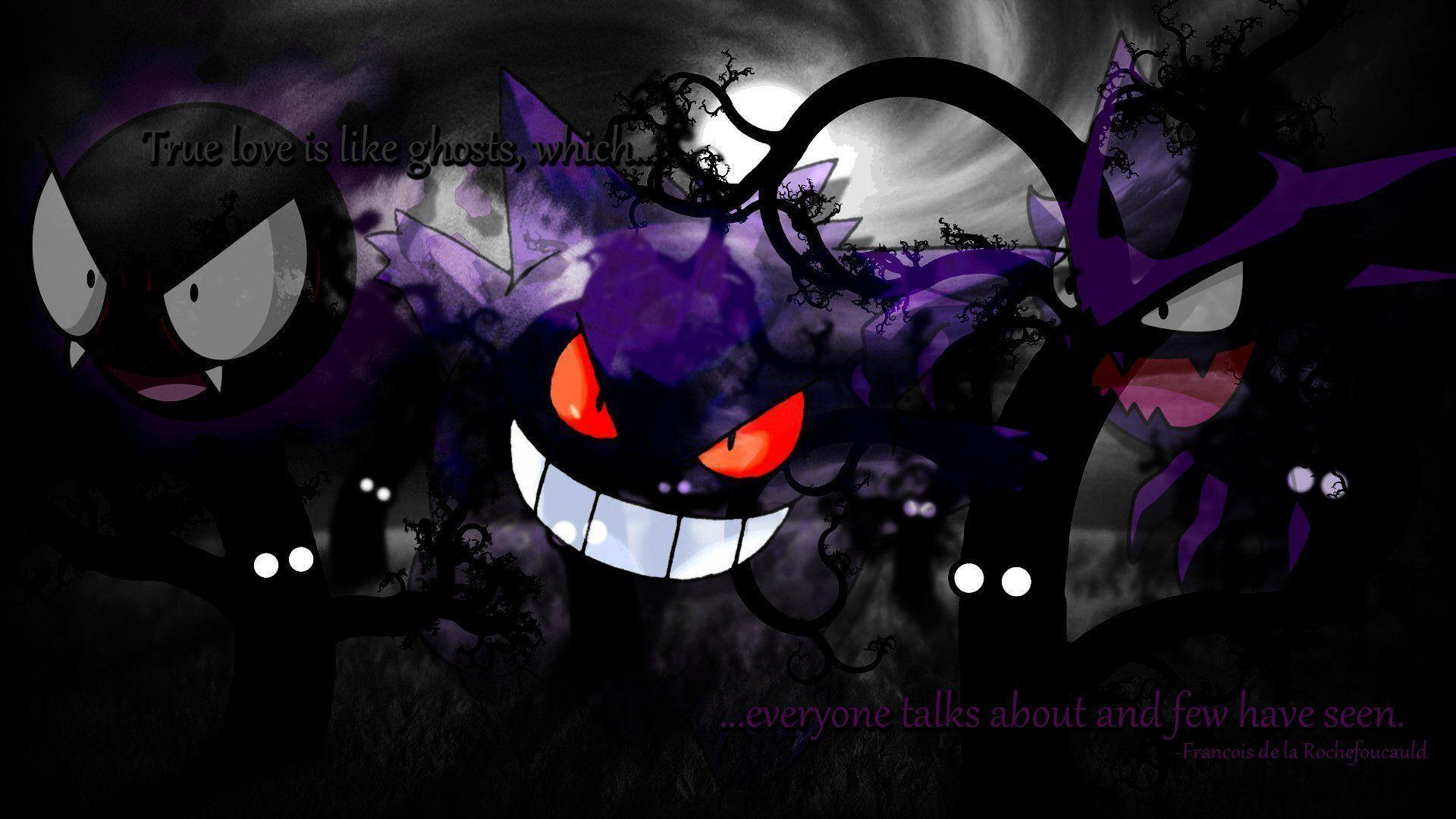 Gengar (Pokémon) HD Wallpaper and Background Image