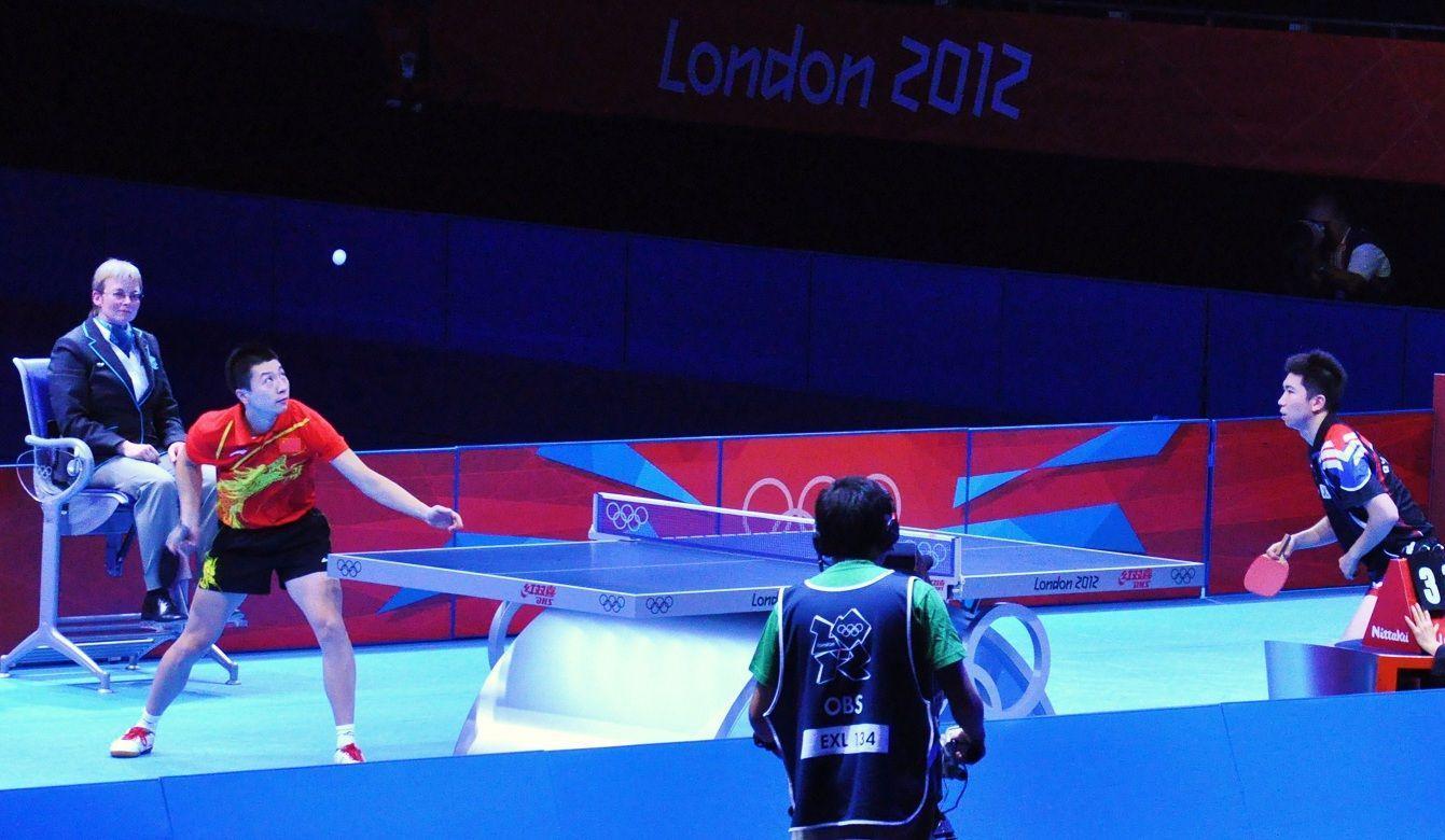 High Resolution Creative Table Tennis Picture