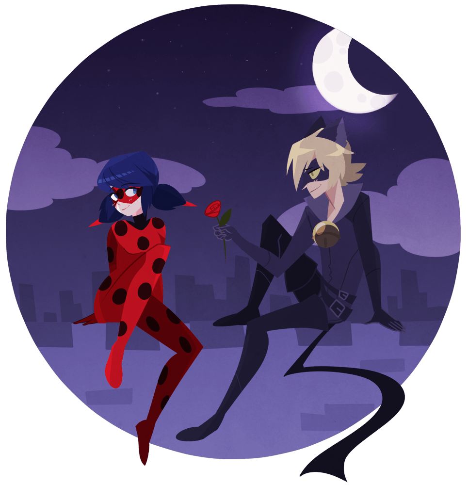 Miraculous: Tales Of Ladybug & Cat Noir Cartoon Wallpaper