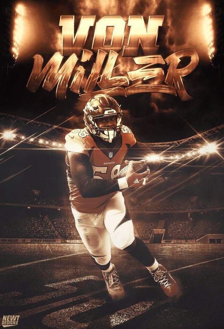 Von Miller Broncos Wallpaper 26776