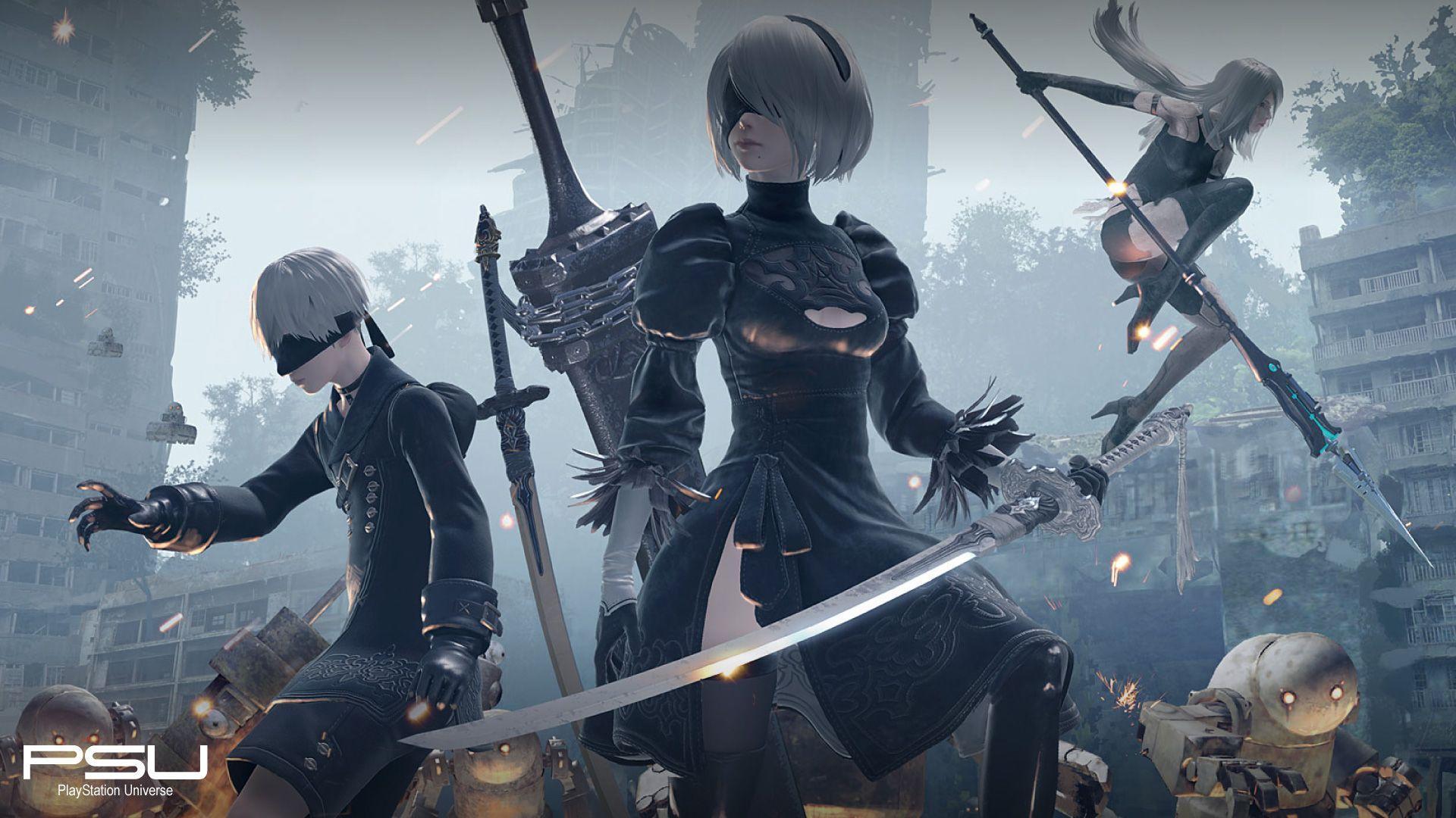 Nier Automata PlayStation Wallpaper