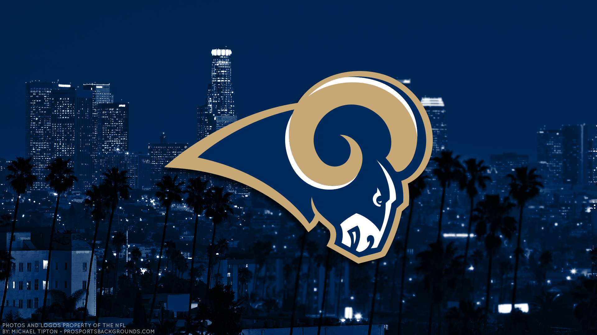 Los Angeles Rams Wallpaper. iPhone. Android