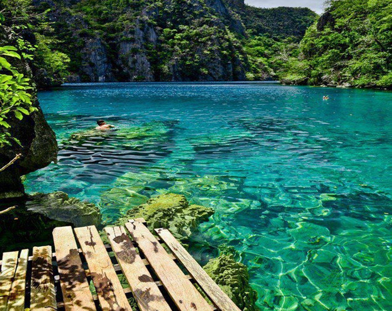 Kayangan Tag wallpaper: Lake Calm Philippines Kayangan Nature