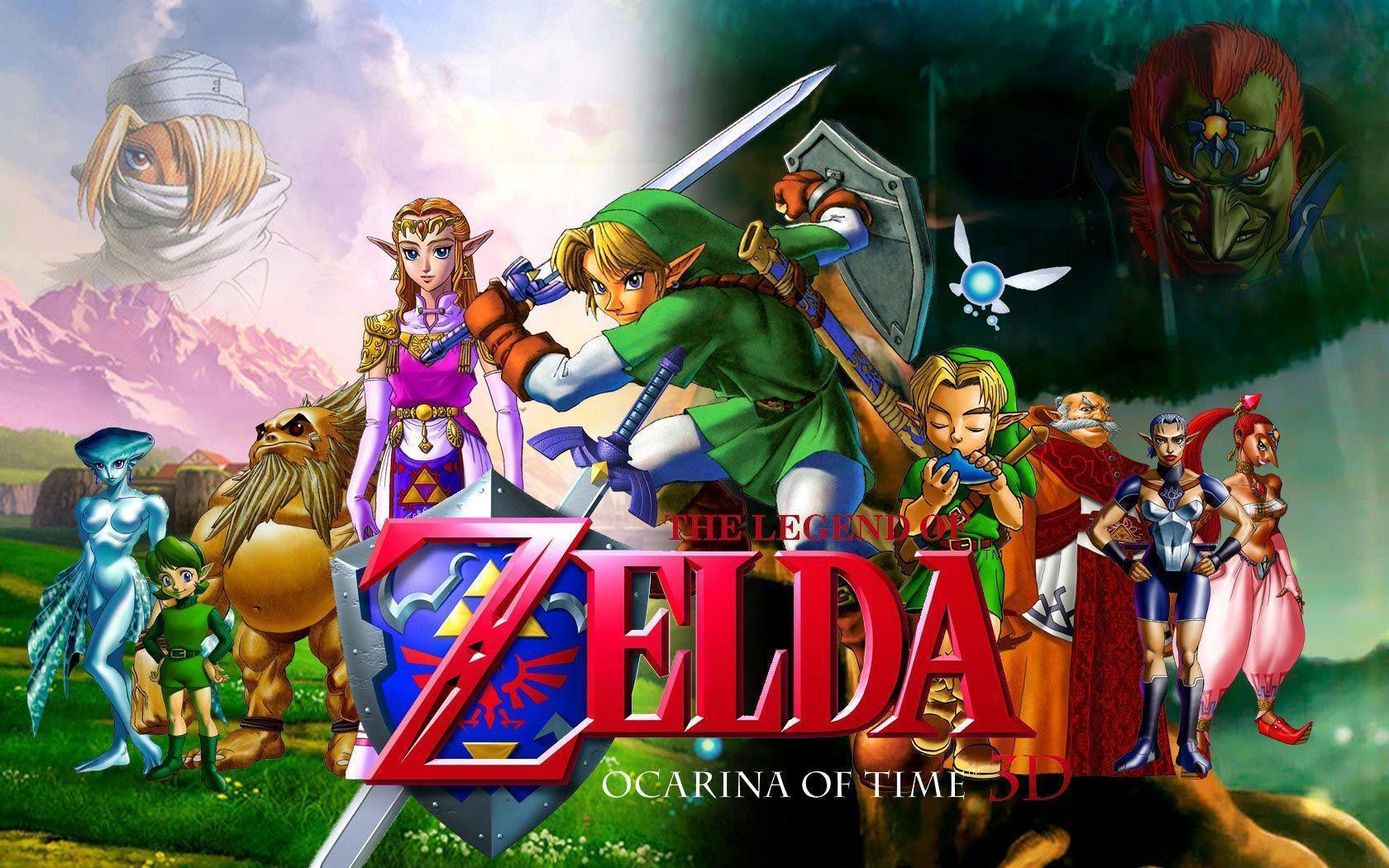 3D Legend of Zelda Wallpaper