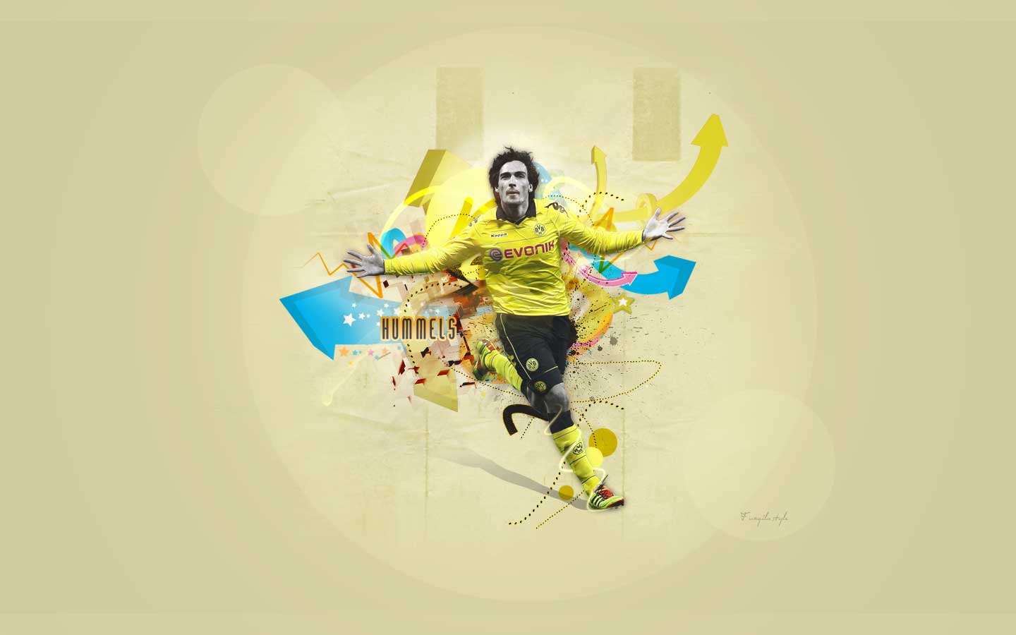 Mats Hummels Dortmund 2013 Wallpaper Wallpaper