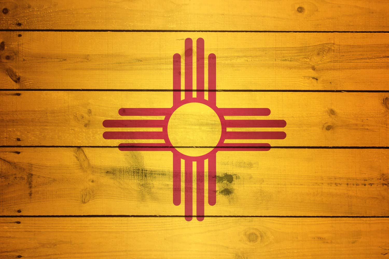 New Mexico Flag Wallpaper