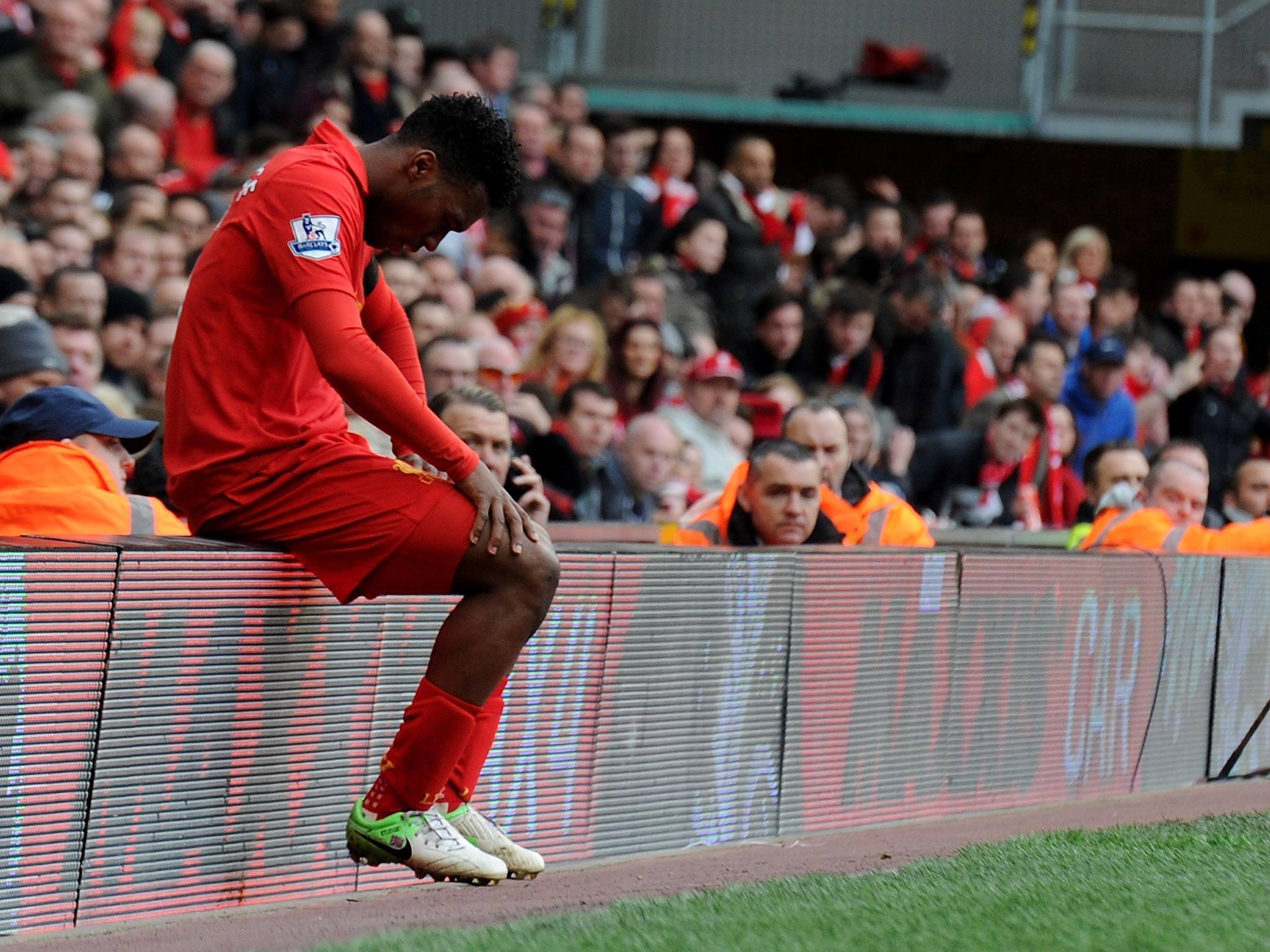 Daniel Sturridge ankle injury: Liverpool striker could be out 'for