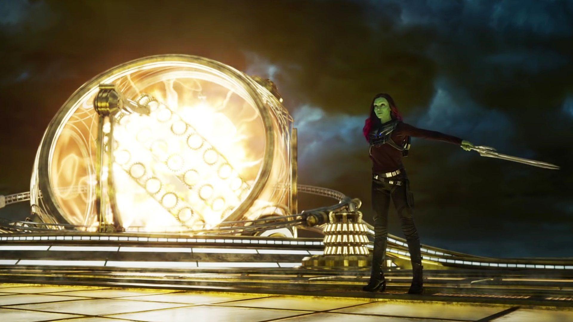 Guardians Of The Galaxy Vol. 2 Zoe Saldana Gamora Wallpaper 11127