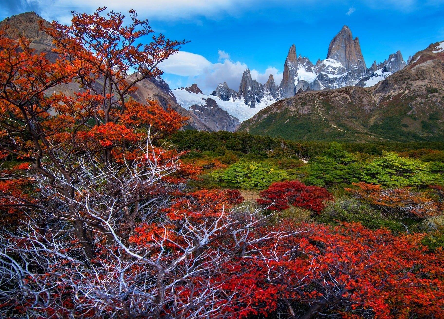 Colorful countryside Patagonia wallpaper and image