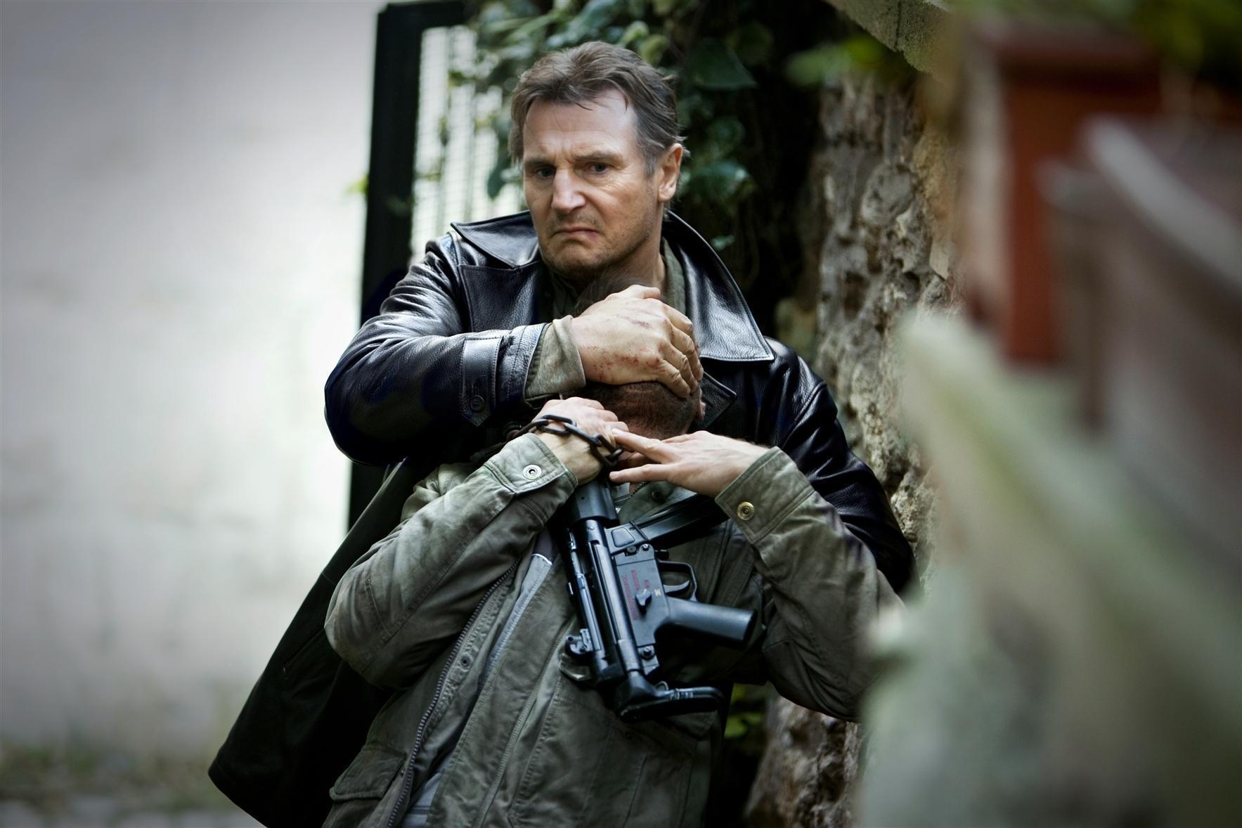 Taken 2 Liam Neeson movies action weapons guns wallpaper