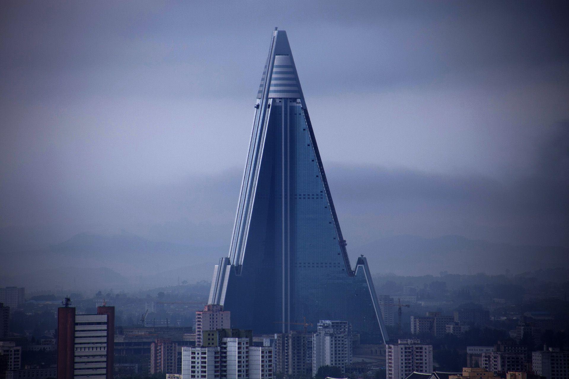 Ryugyong Hotel Pyongyang North Korea 374541 Wallpaper wallpaper