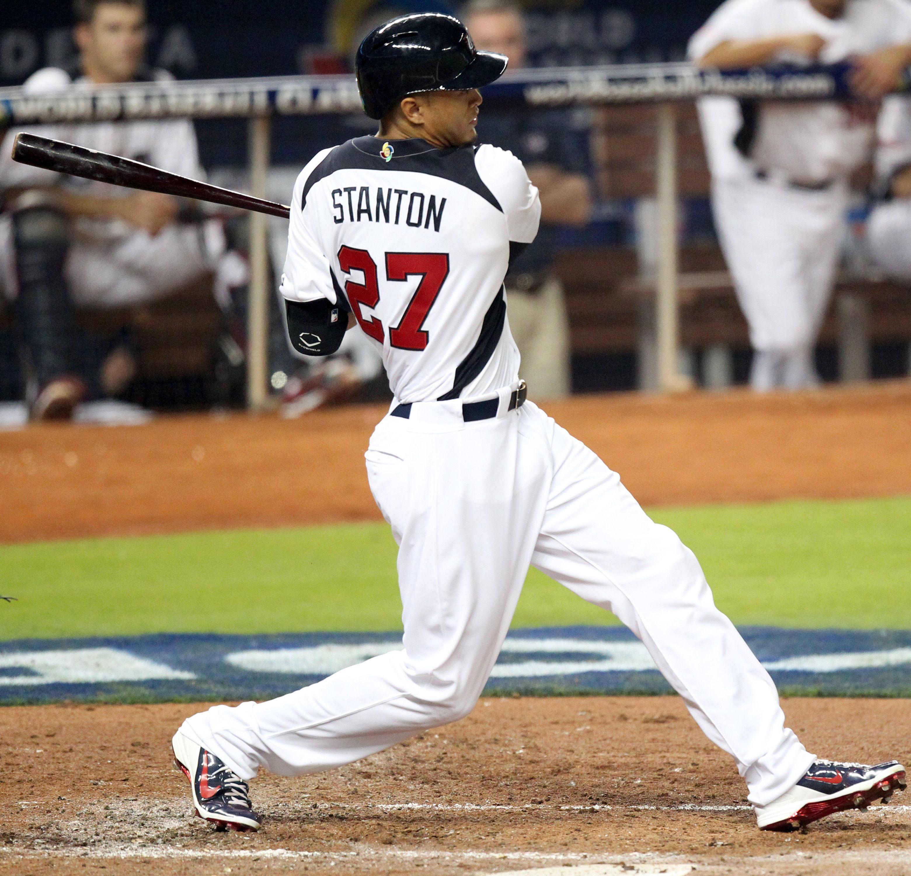 Giancarlo Stanton Batting Stance- #images