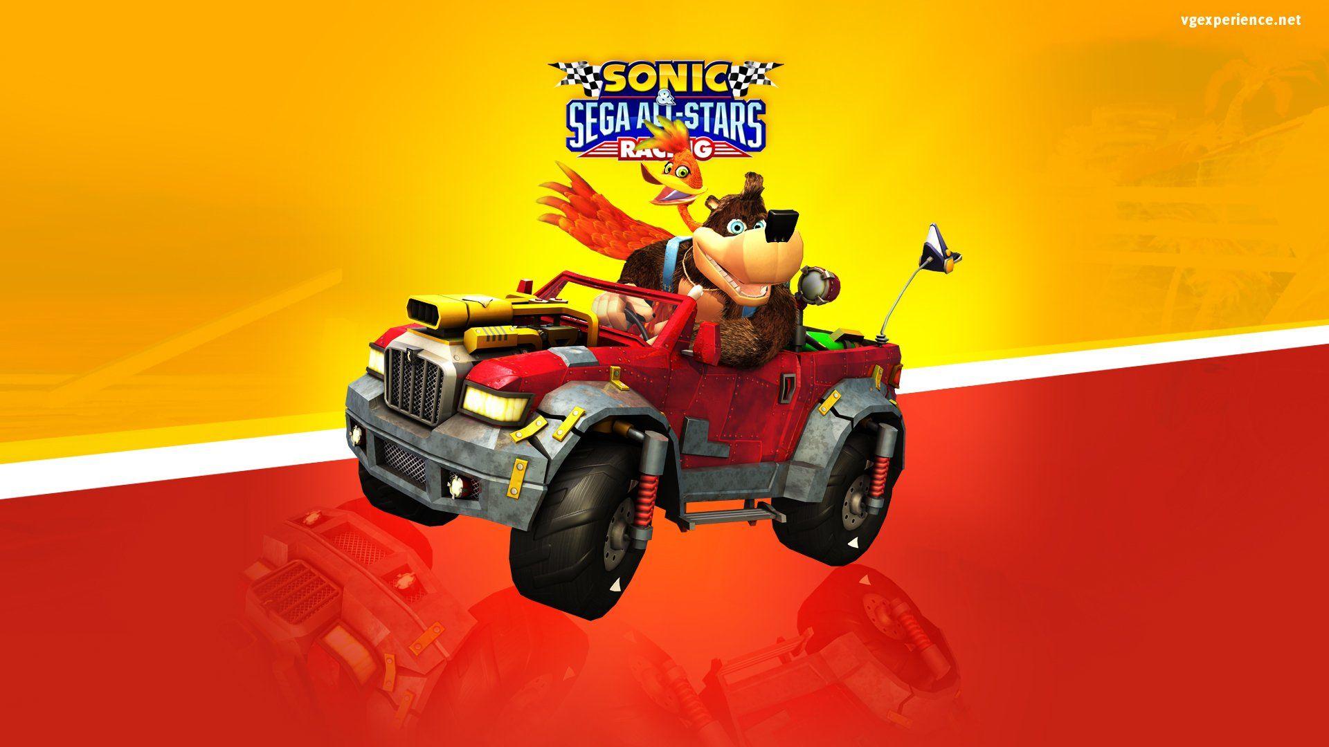 Sonic Sega All Stars Racing Banjo Kazooie Wallpaper