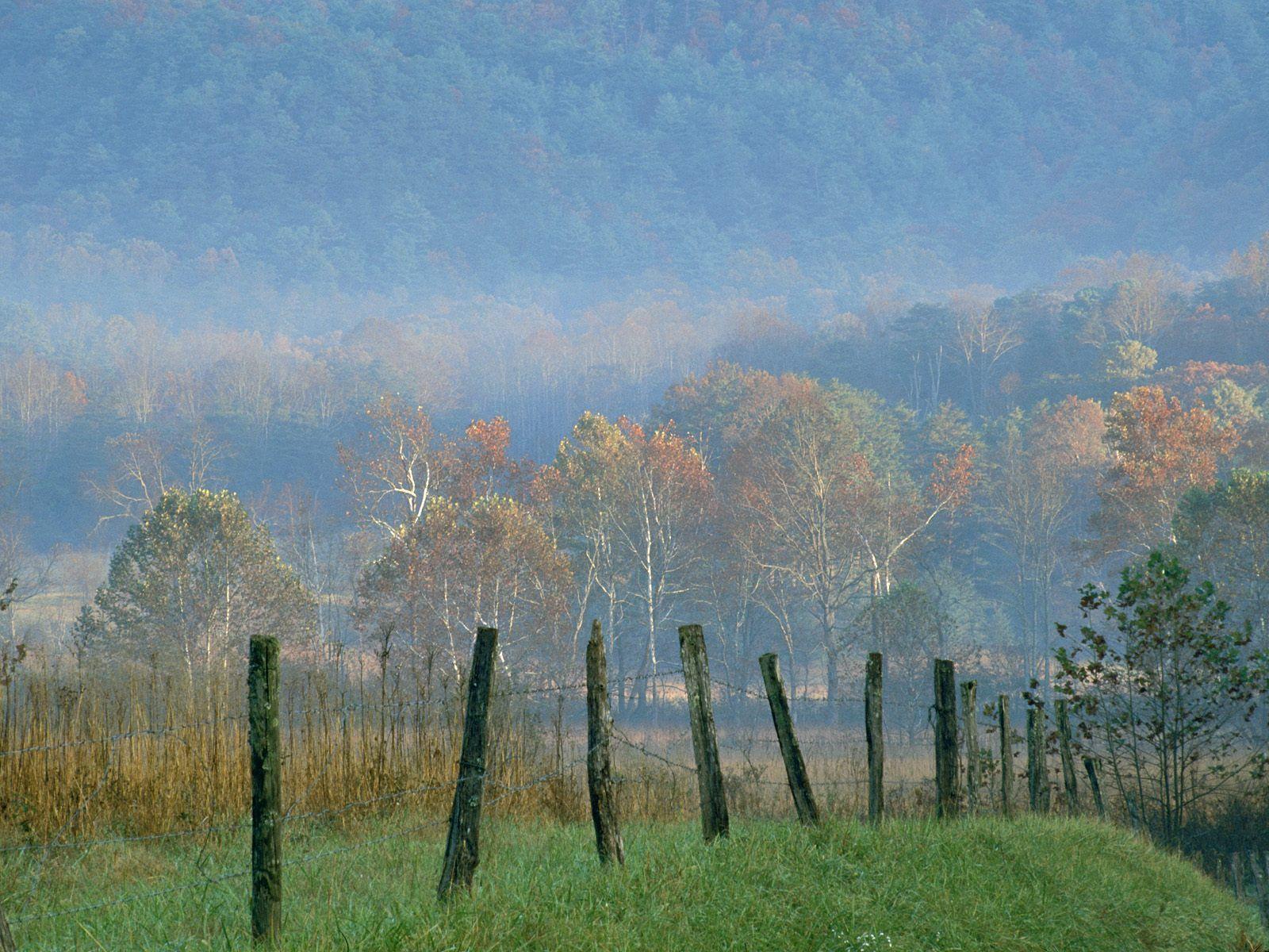 Cades Cove, Great Smoky Mountains National Park,. Nature Desktop