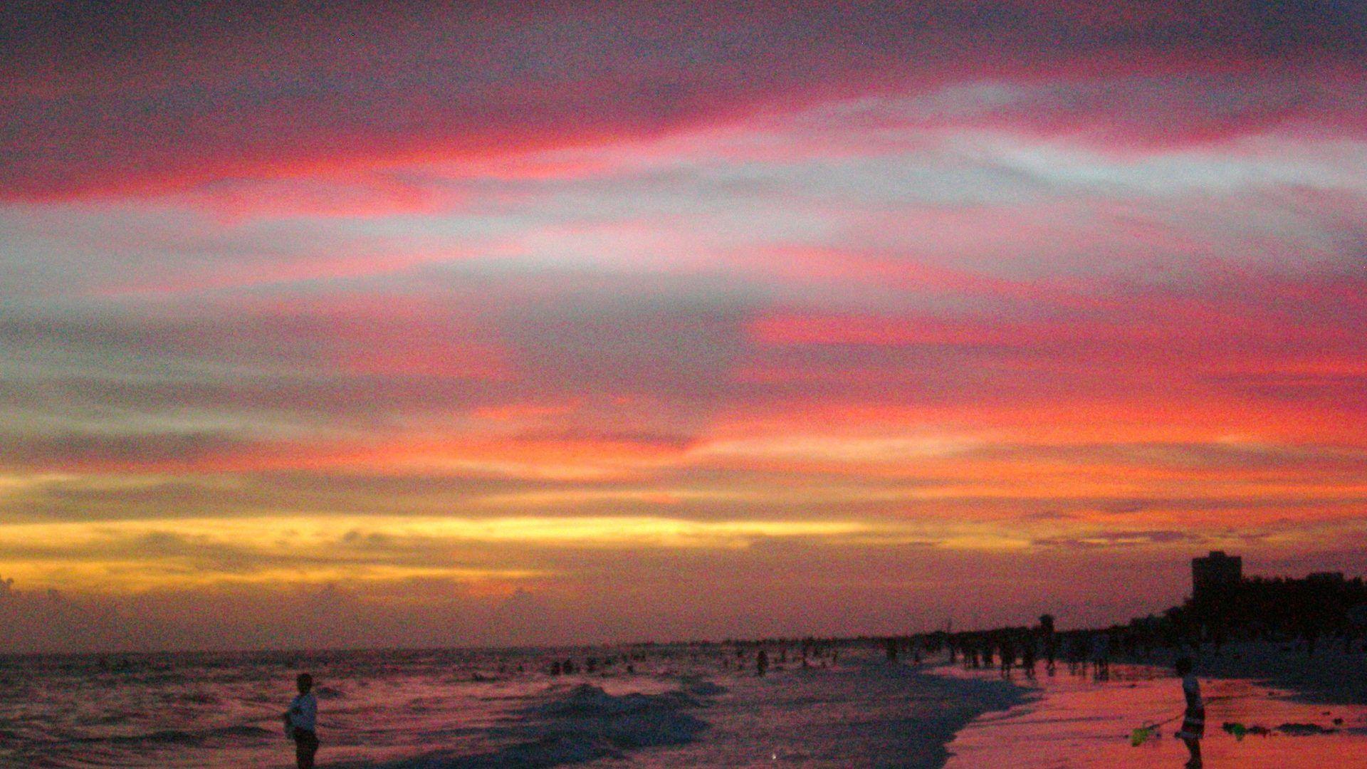 Florida Tag wallpaper: Siesta Key Beautiful Sunset Summer