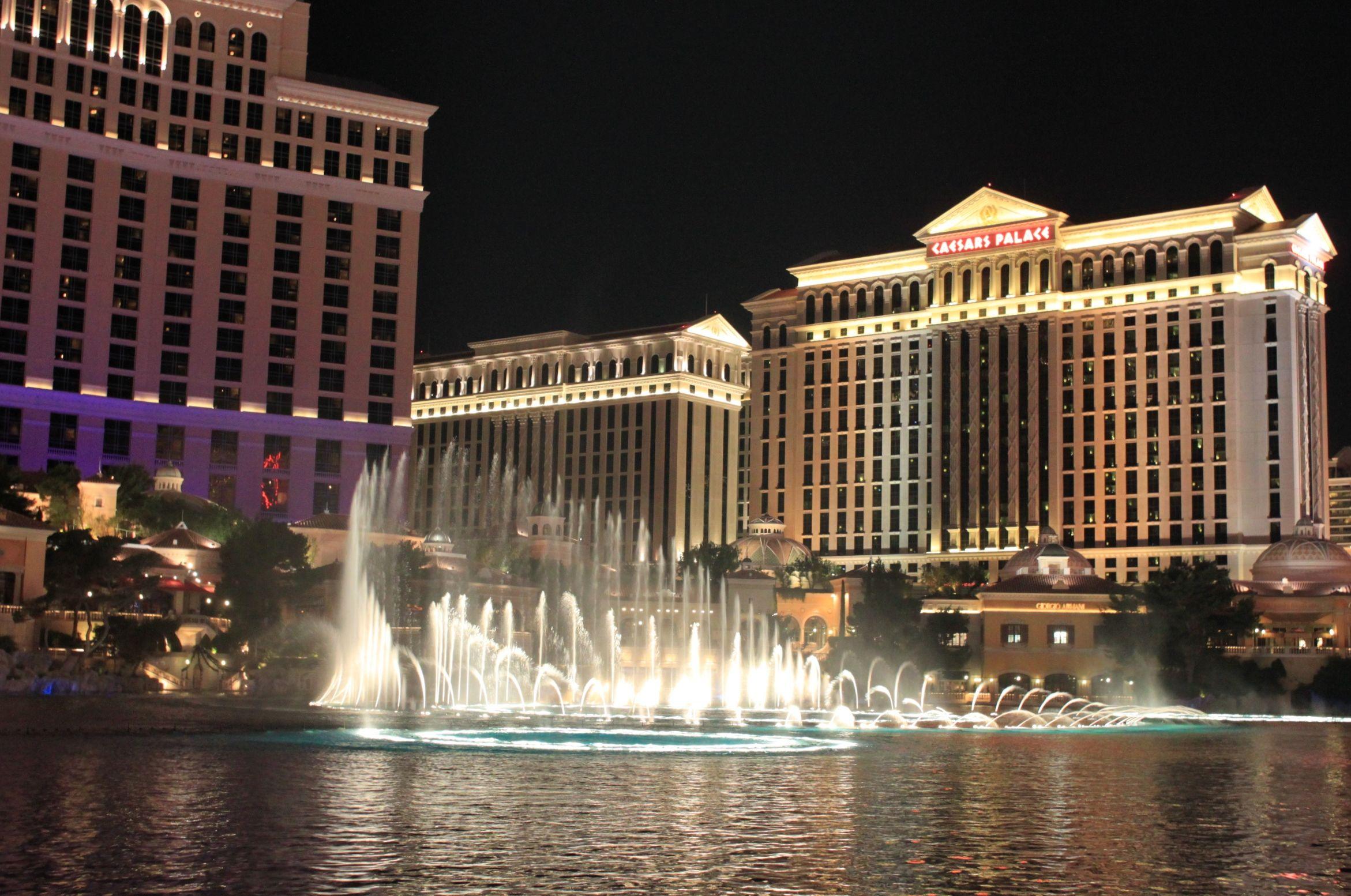 Bellagio Fountains HD Wallpaper HD Wallpaper