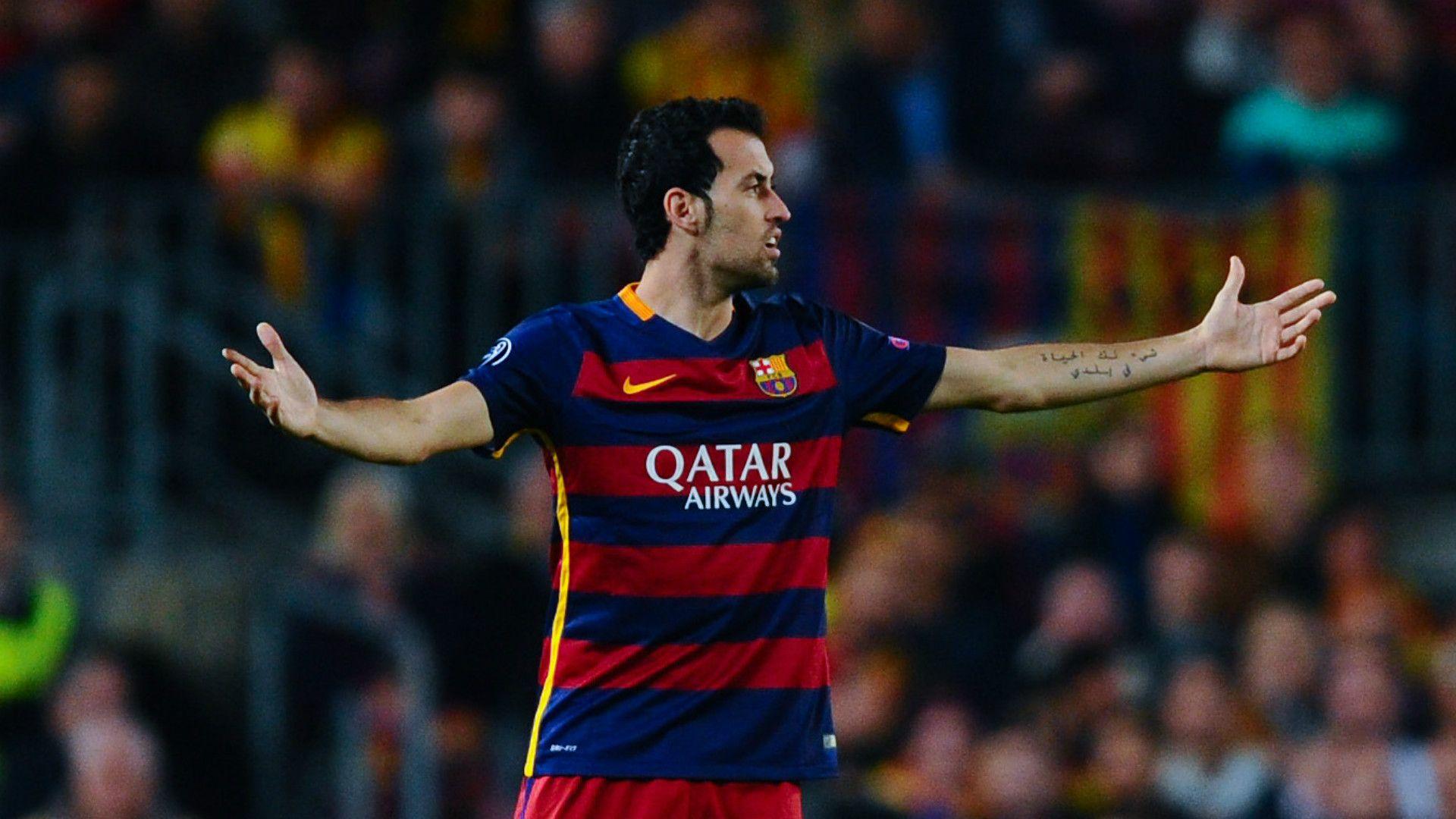 Sergio Busquets Barcelona BATE Champions League 04112015