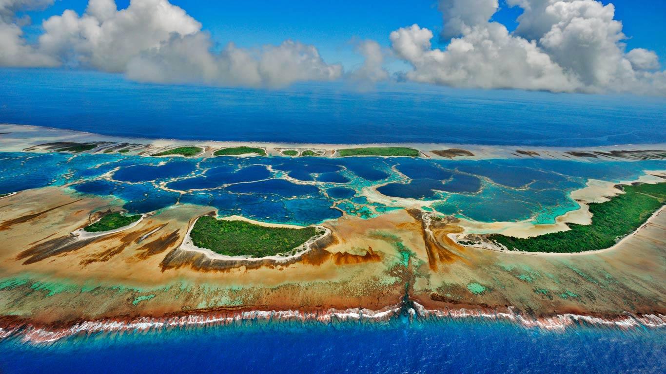 Caroline Atoll, Kiribati wallpaper