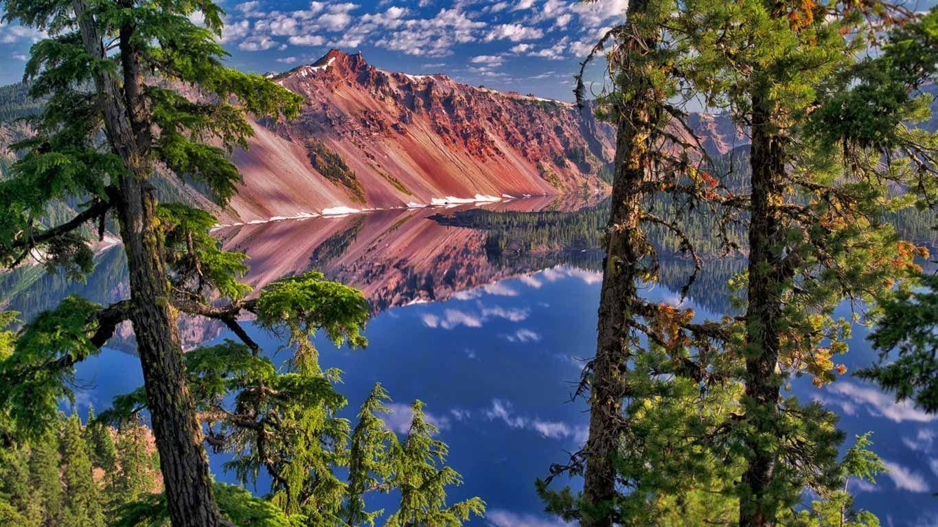 The Watchman Peak in Crater Lake National Park, Oregon © Dennis