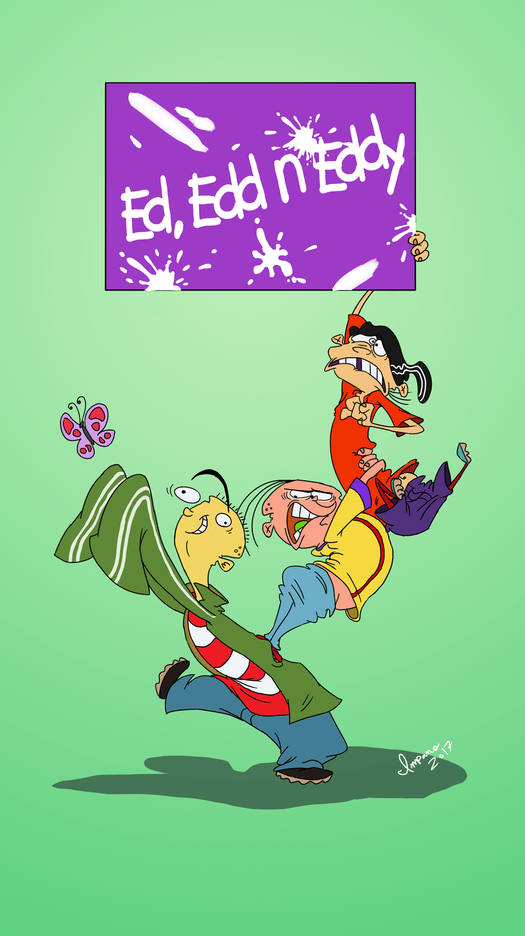 Ed Edd n' Eddy iPhone Wallpaper