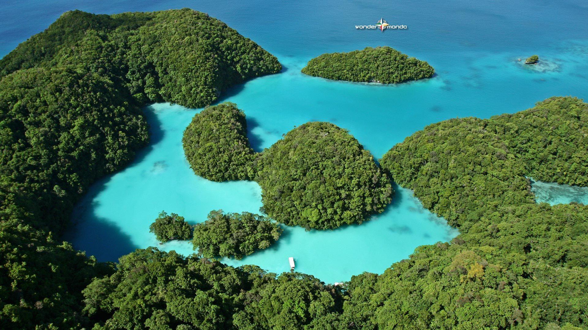 Wallpaper with Milky Way, Palau