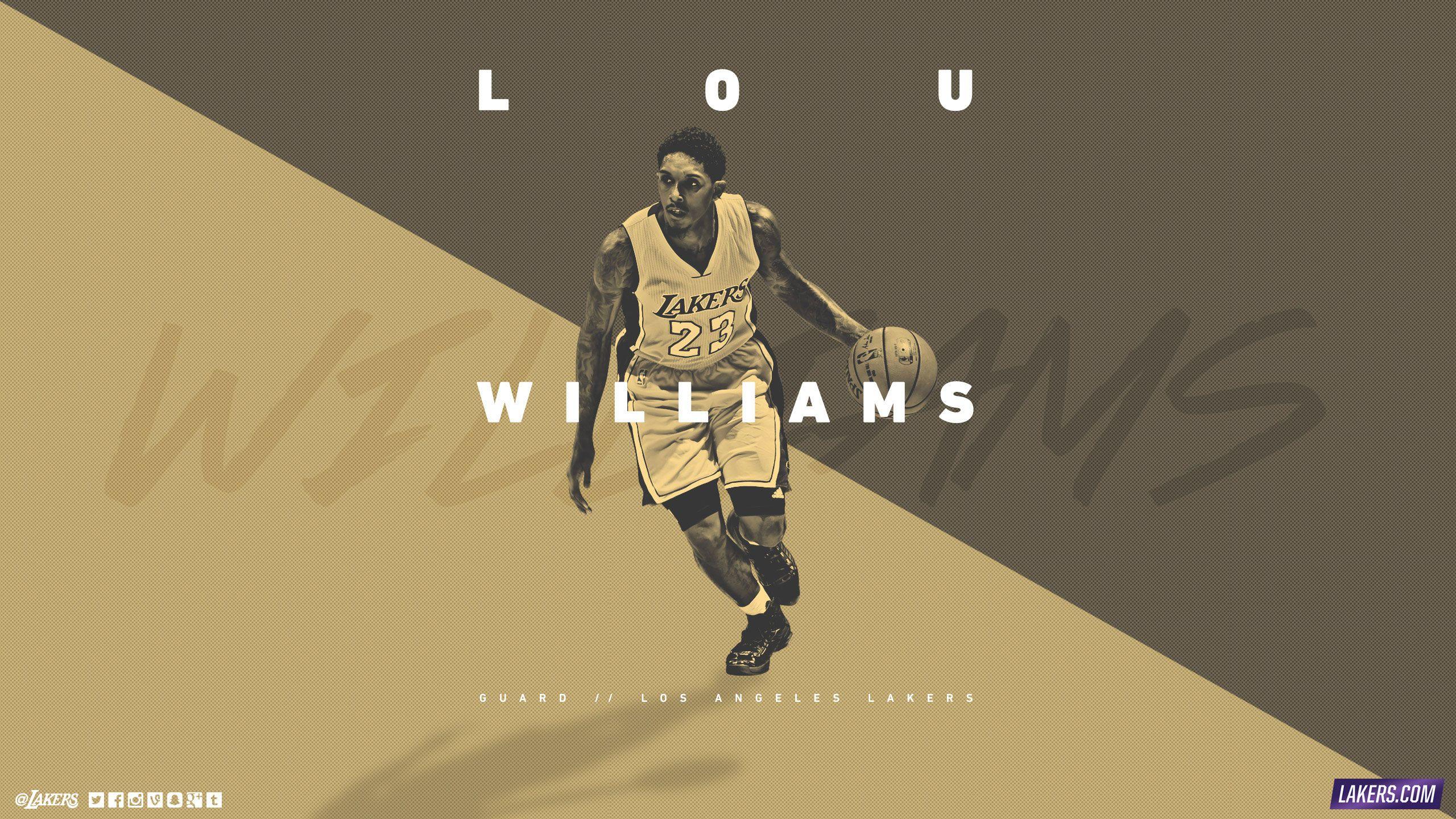 Lou Williams LA Lakers 2015 2016 Wallpaper. Basketball Wallpaper
