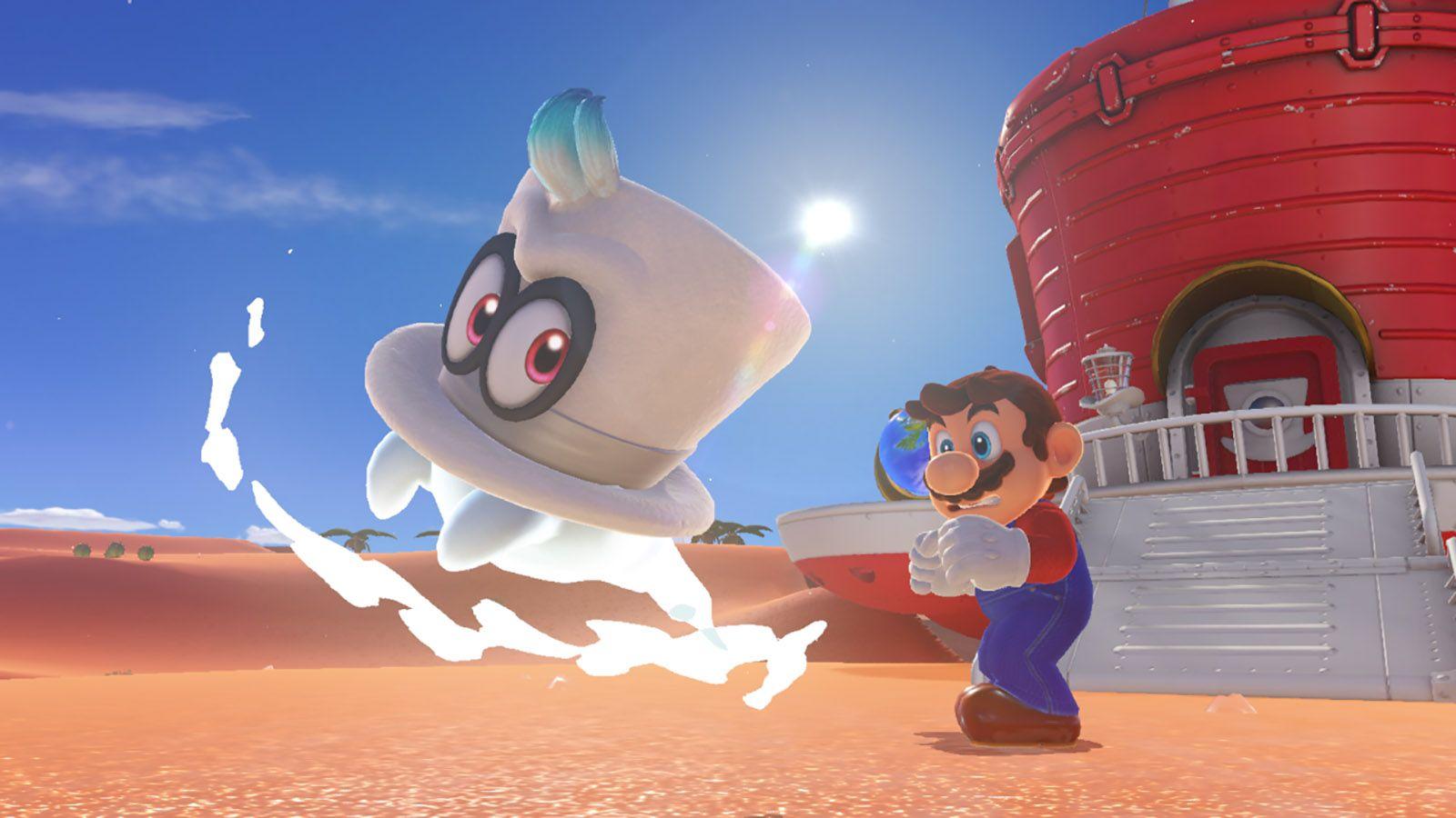 Super Mario Odyssey' may look bizarre, but it feels just right