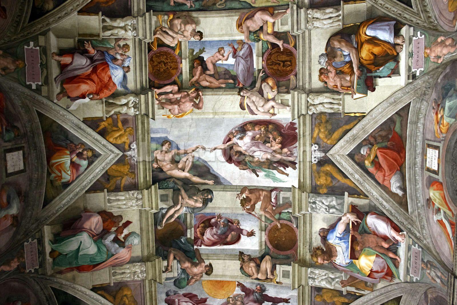 Rome's Sistine Chapel Wallpaper Wall Mural