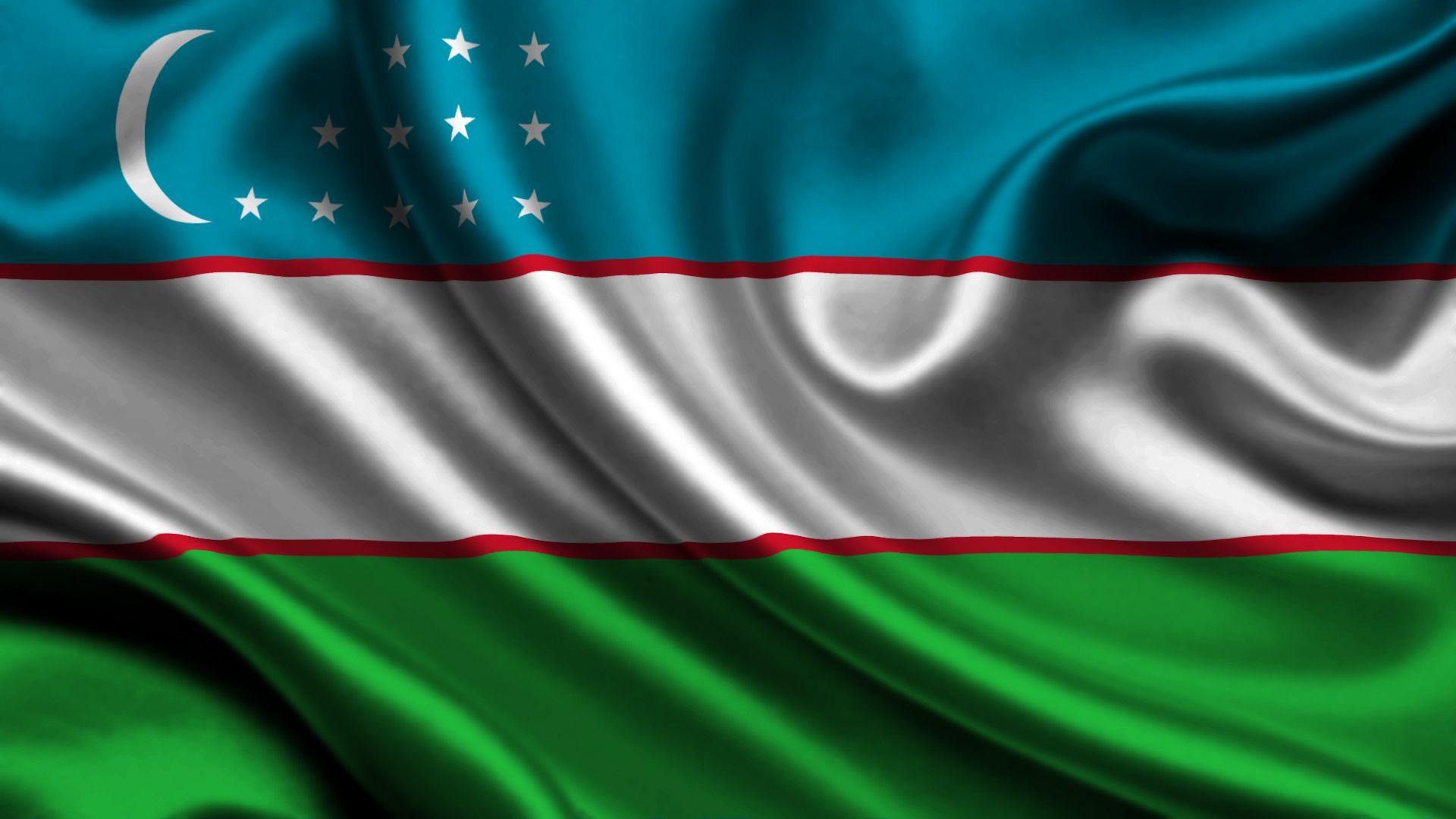 Uzbekistan Flag HD Wallpaper